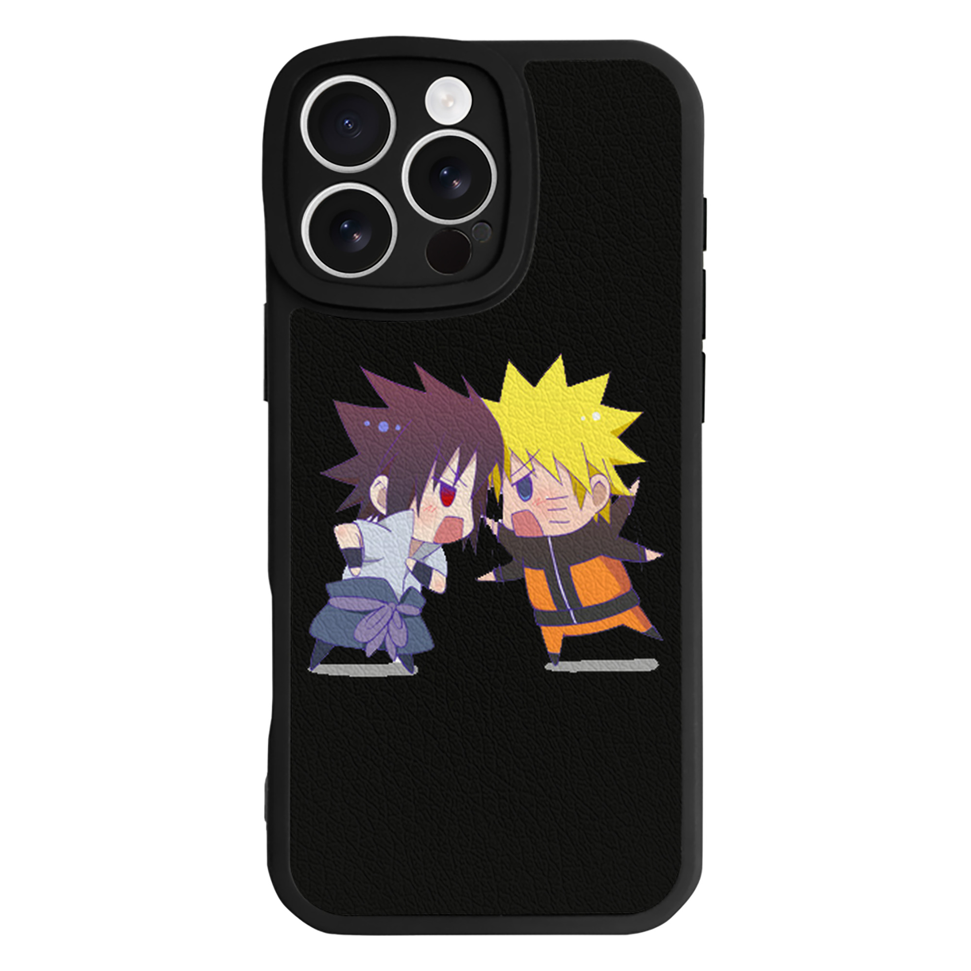 （画像用） NARUTO -ナルト- うずまき ナルト Uzumaki Naruto 【iPhone 16シリーズ対応】シリコンスマホケース（レザー調） 材質：シリコン